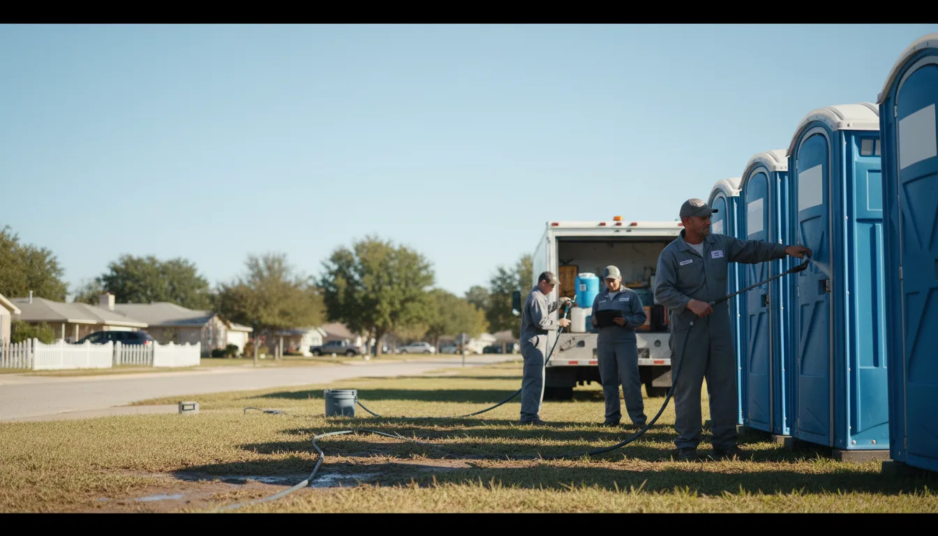 Long-Term Portable Toilet Rental in Evergreen, AL near me